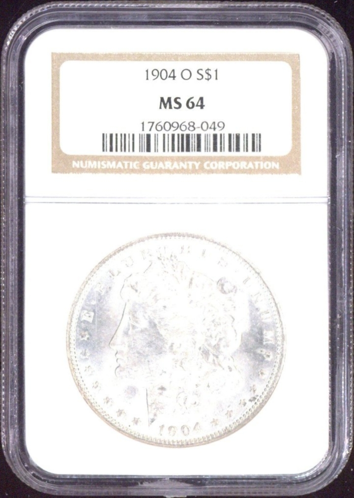 1904-O One Dollar NGC MS64